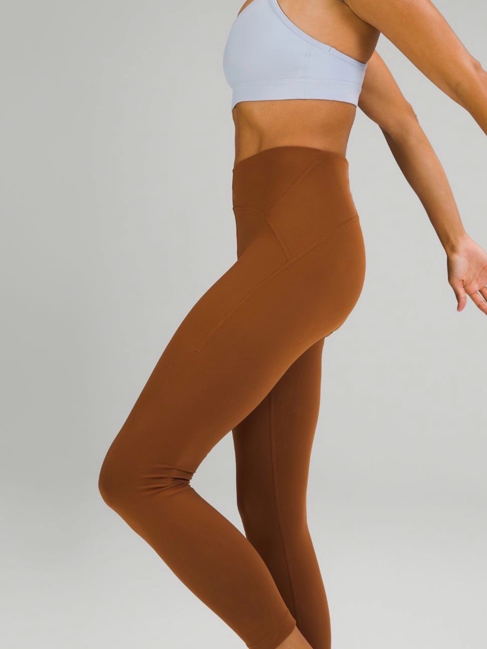 Lululemon Swift Speed High-Rise Tight 25" || Size 8 || Copper Brown Never Worn